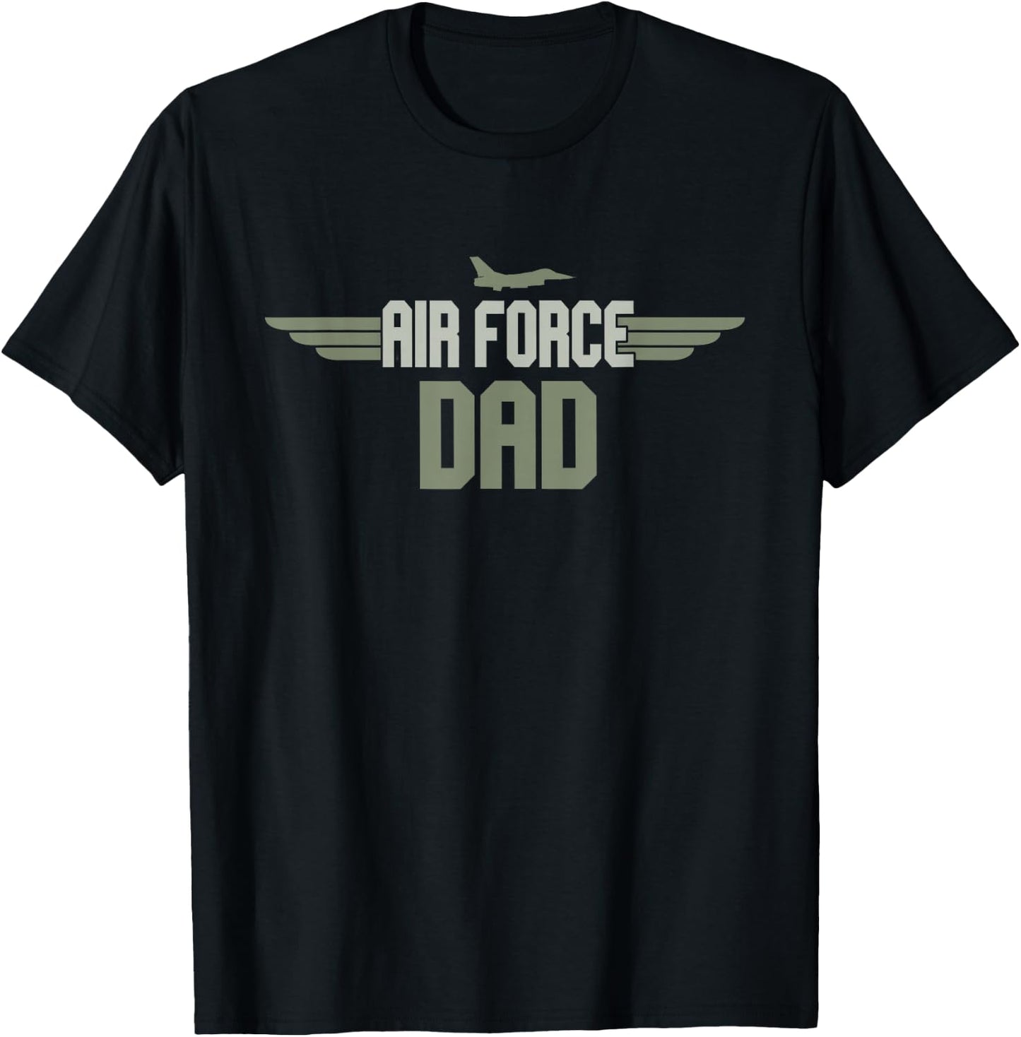 Air Force Dad United States US Air Force Father's Day 2023 T-Shirt - T-Shirt | Black