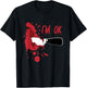 I'm OK Bloody Knife Stab Wound Blood Stains Funny Halloween T-Shirt - T-Shirt | Black