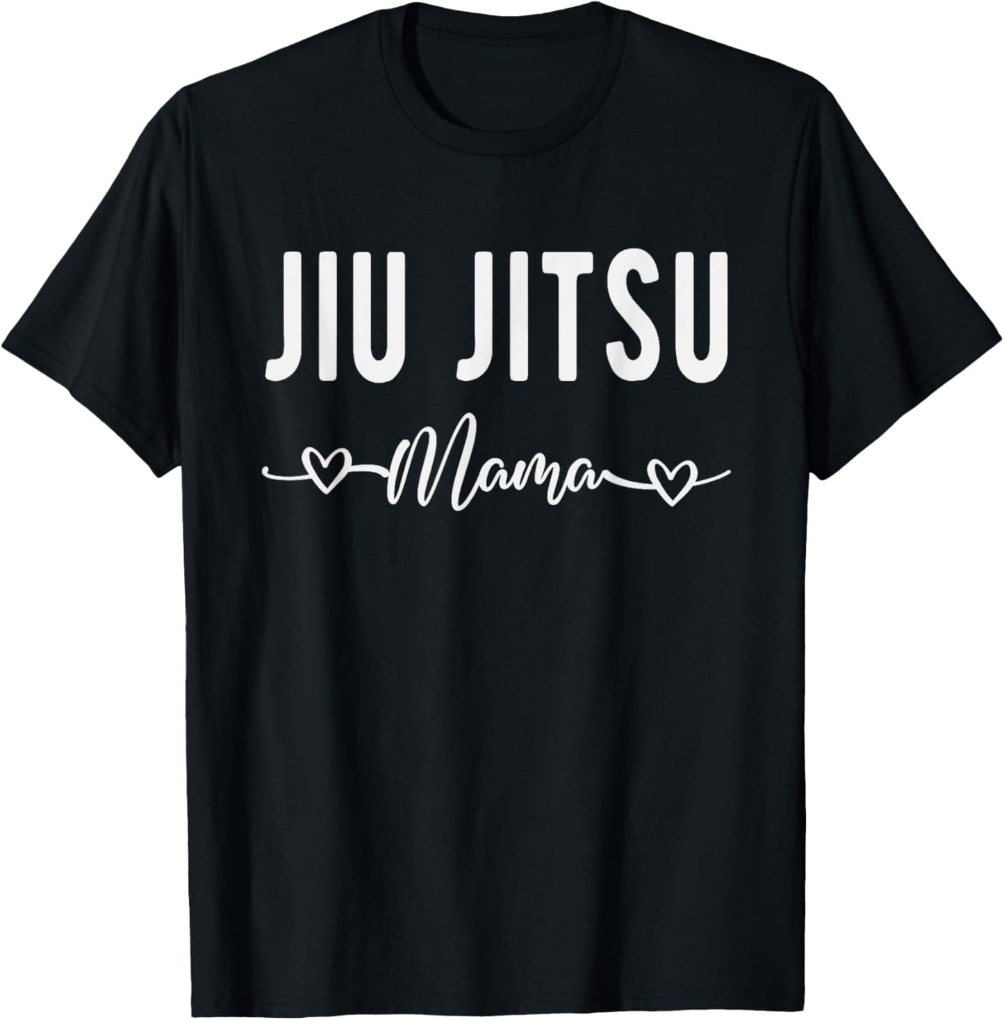 Jiu Jitsu Mama Funny Brazilian JuJitsu Martial Art Mom Gift T-Shirt - T-Shirt | Black