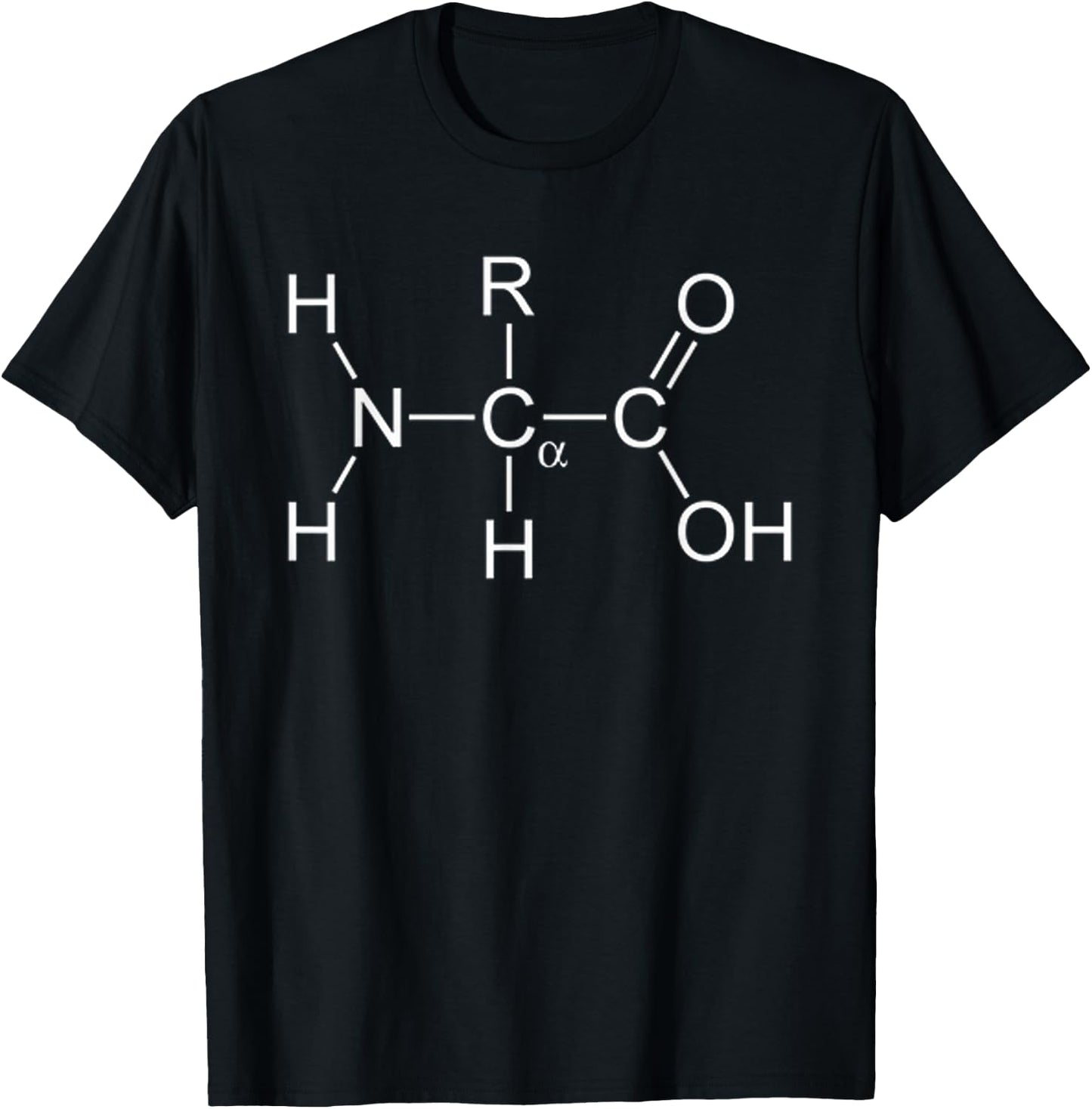 Protein Molecule - Gym & Chemistry Bodybuilding & Science T-Shirt - T-Shirt | Black