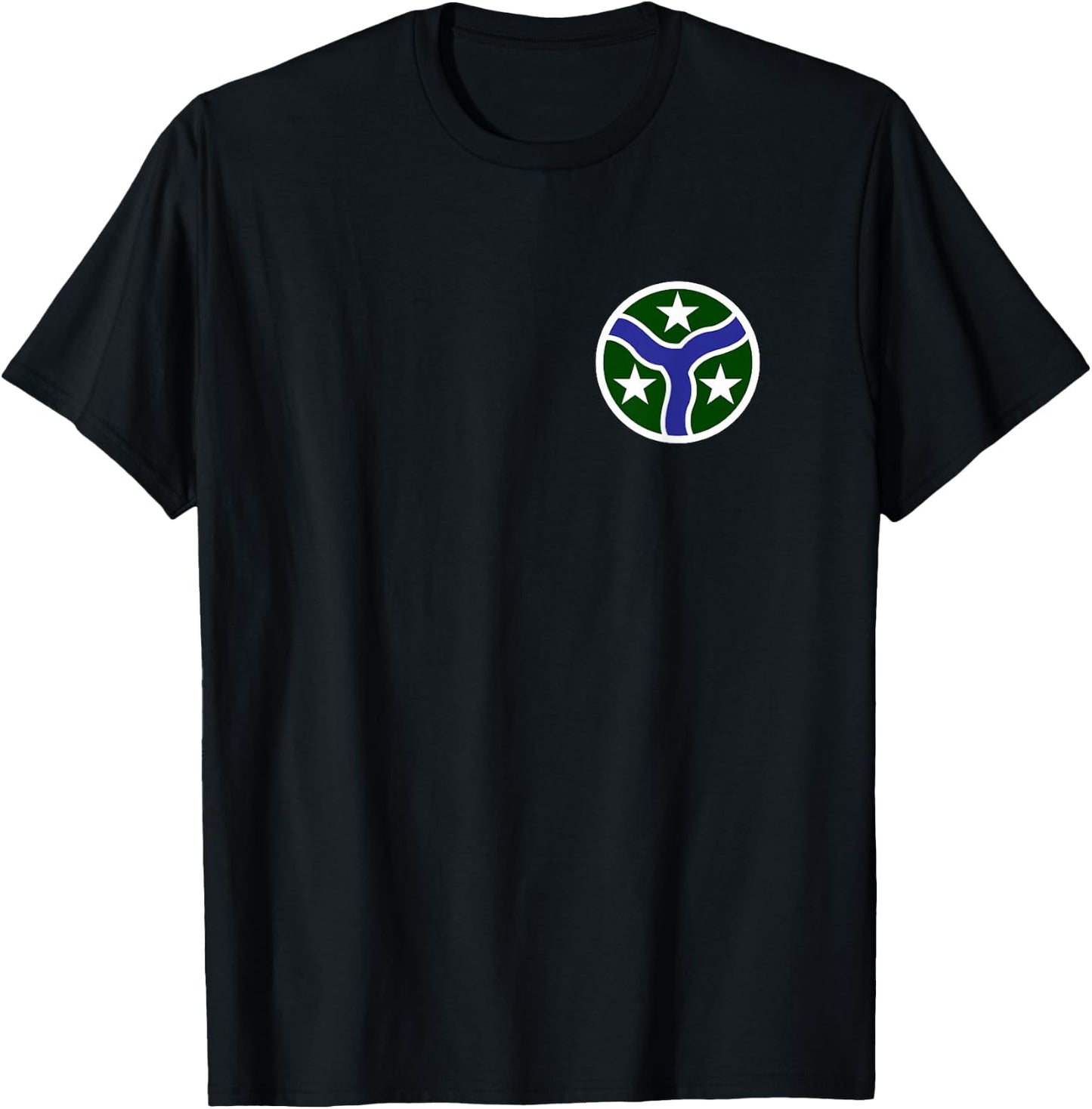 278th Armored Cavalry Regiment Patch - 278th ACR T-Shirt - T-Shirt | Black
