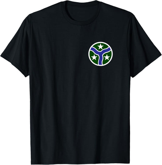 278th Armored Cavalry Regiment Patch - 278th ACR T-Shirt - T-Shirt | Black