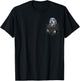 Aussiedoodle Dog In Pocket, Aussiepoo Aussiepoodle peeking Men Women Girls Kids T-Shirt - T-Shirt | Black