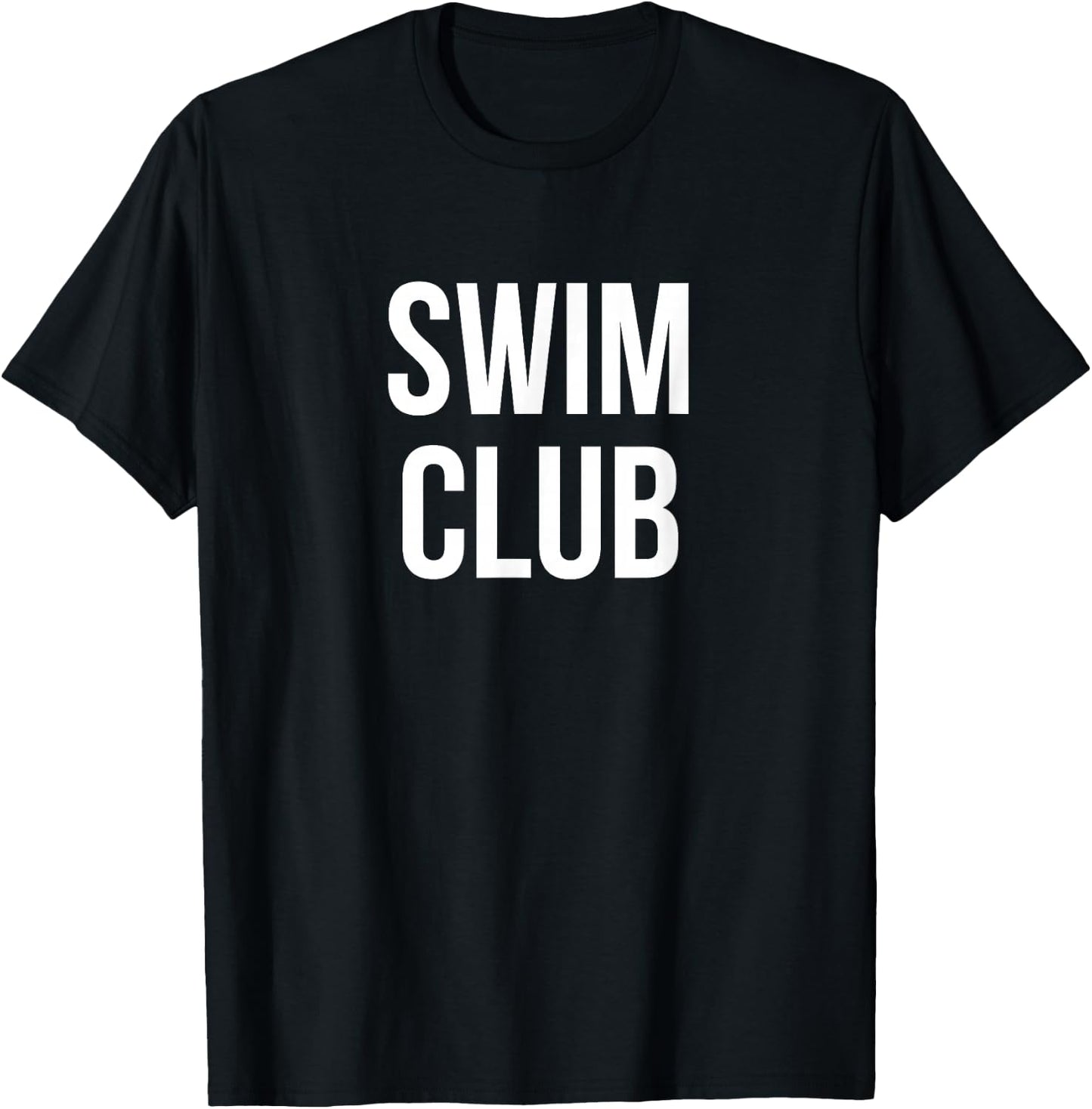 Swim Club T-Shirt - T-Shirt | Black
