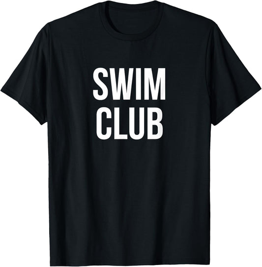 Swim Club T-Shirt - T-Shirt | Black
