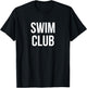 Swim Club T-Shirt - T-Shirt | Black