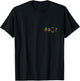 Neapolitan Cards Semi Axes of Sticks, Deniers, Swords, Cups T-Shirt - T-Shirt | Black
