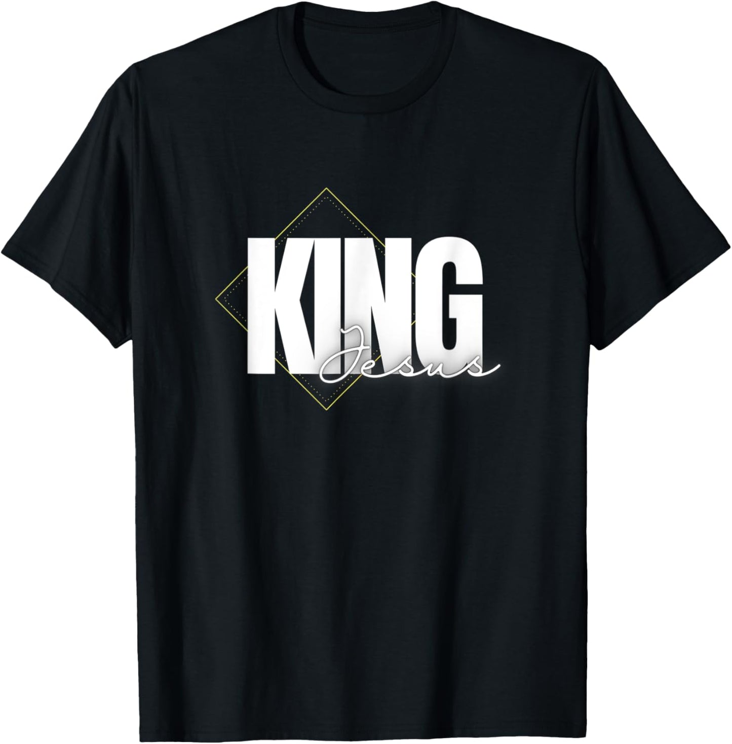 King Jesus, Gospel, Christian T-Shirt - T-Shirt | Black