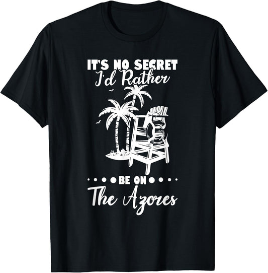 Azores Summer Vacation Family Trip Beach Vacay Azores Women T-Shirt - T-Shirt | Black