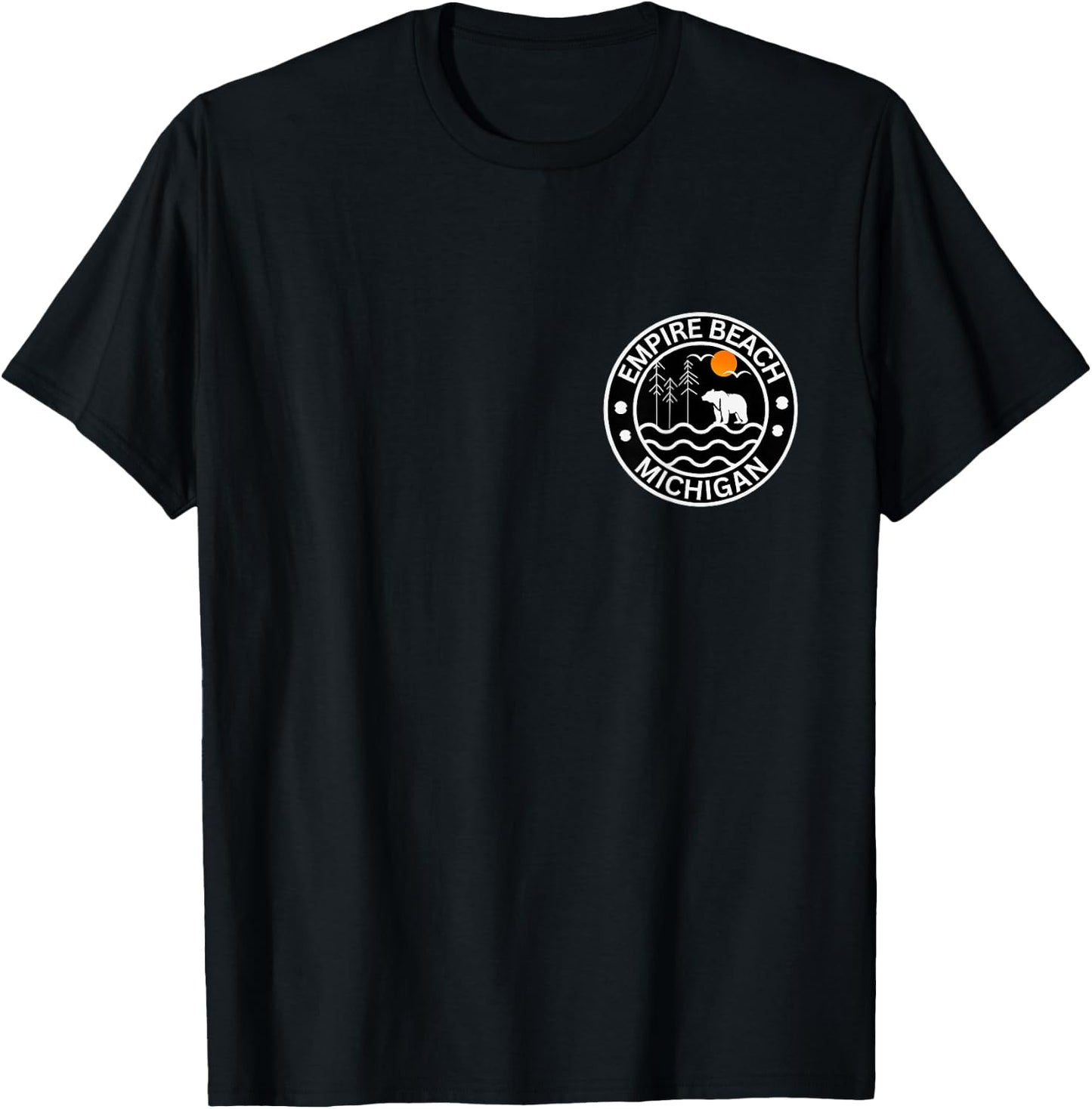 Empire Beach Michigan Women Girls Kids T-Shirt - T-Shirt | Black