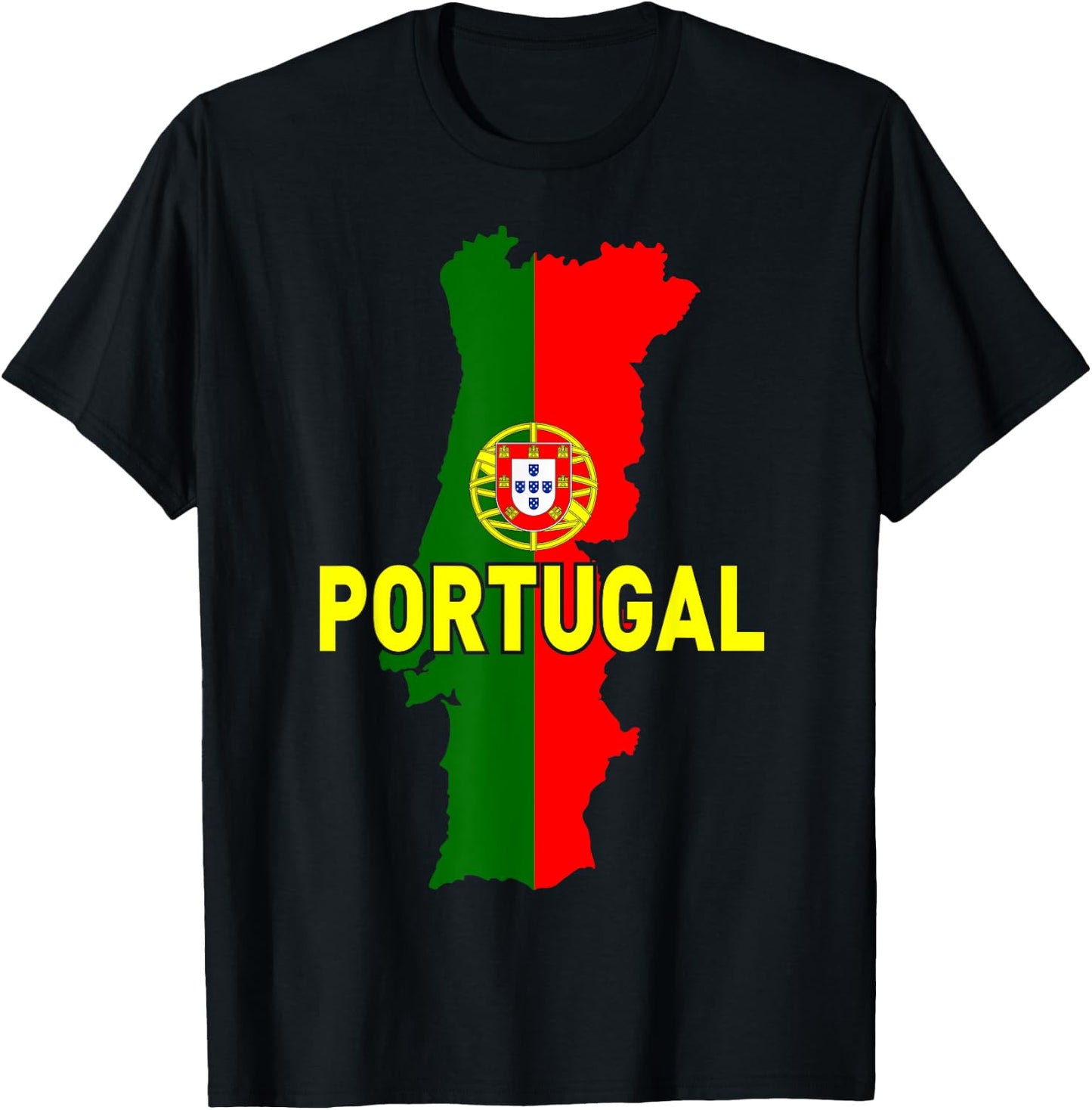 Proud Family and Patriotic Flag of Country Portugal Kids Men T-Shirt - T-Shirt | Black