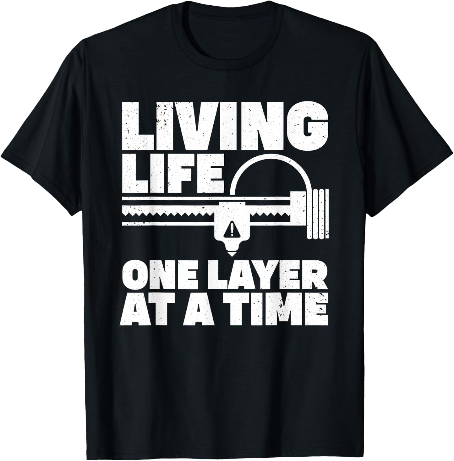 Cool 3D Printing Art Women 3D Printing Printer Lover T-Shirt - T-Shirt | Black