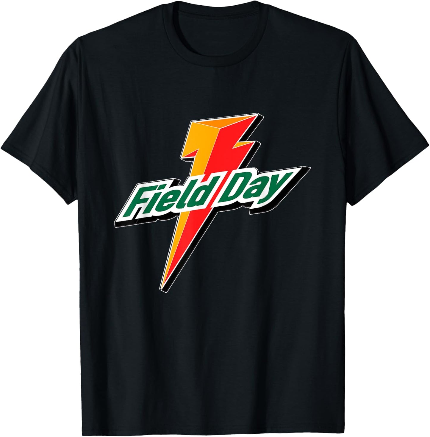 Fun Field-Day, Gym Class, Last-Day of School Gym Teacher T-Shirt - T-Shirt | Black