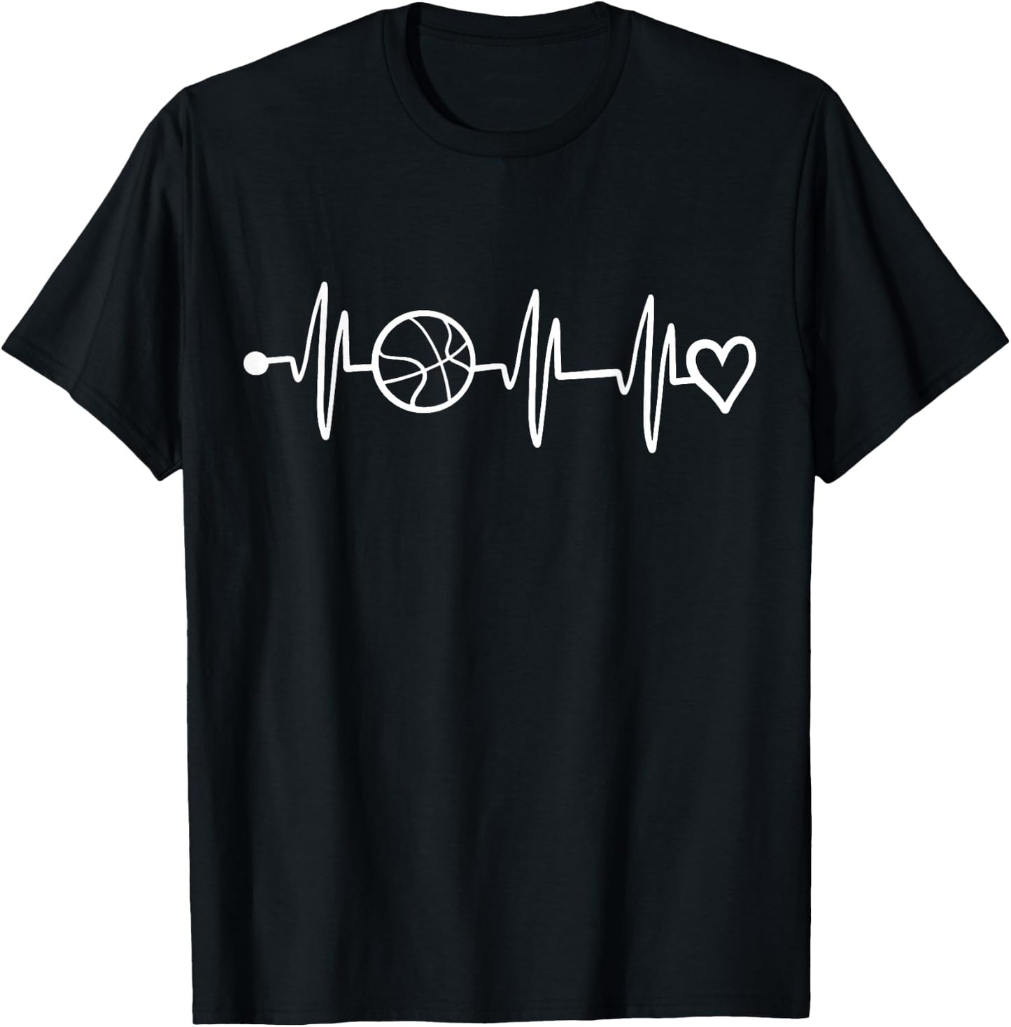 Basketball Love T-Shirt - T-Shirt | Black