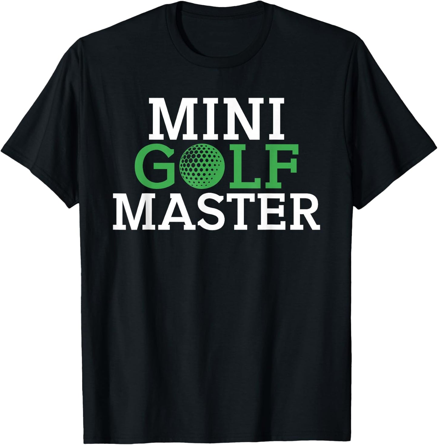 Mini Golf Master T-Shirt - T-Shirt | Black