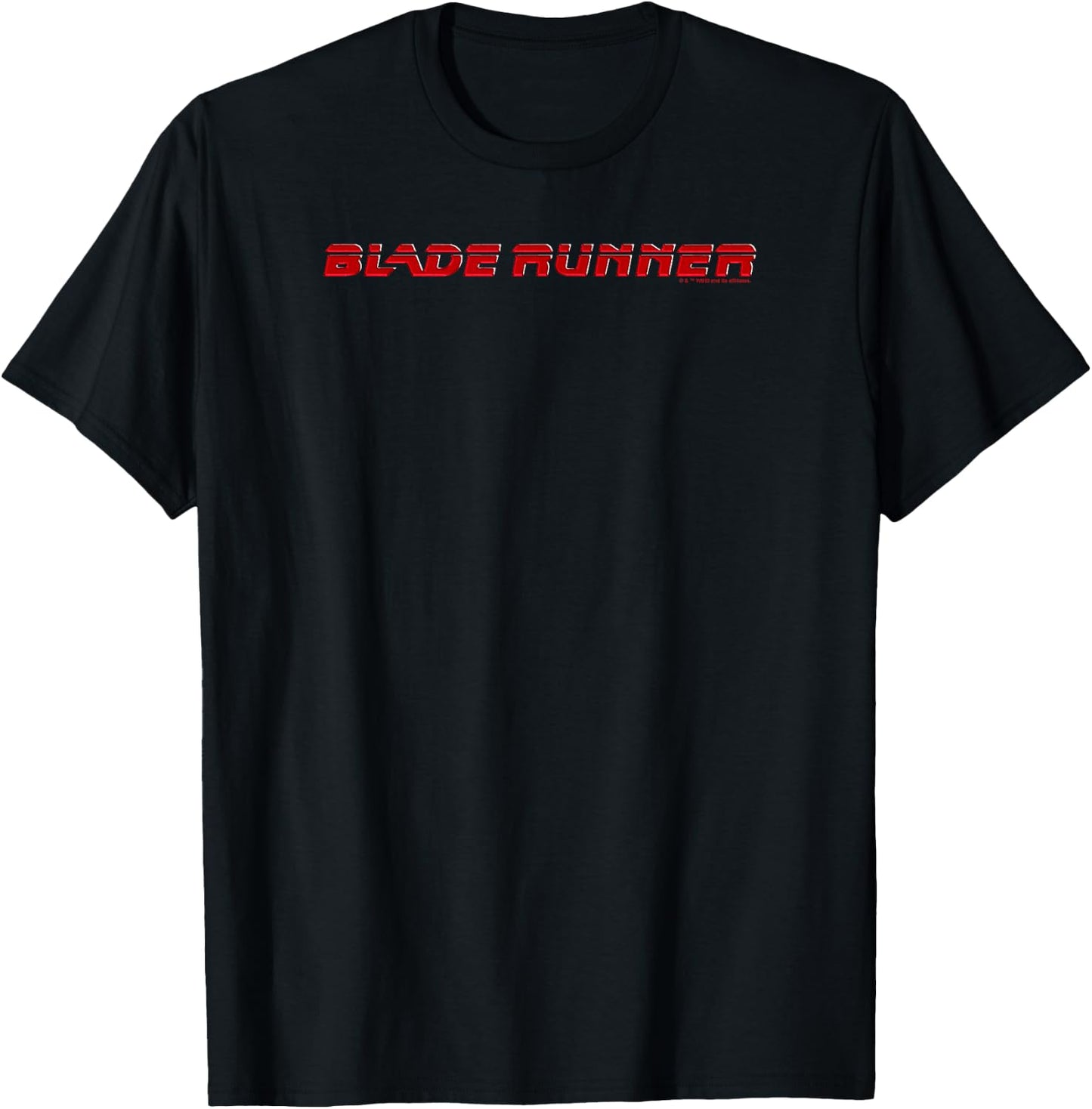 WB100 Blade Runner Classic Red Logo T-Shirt - T-Shirt | Black