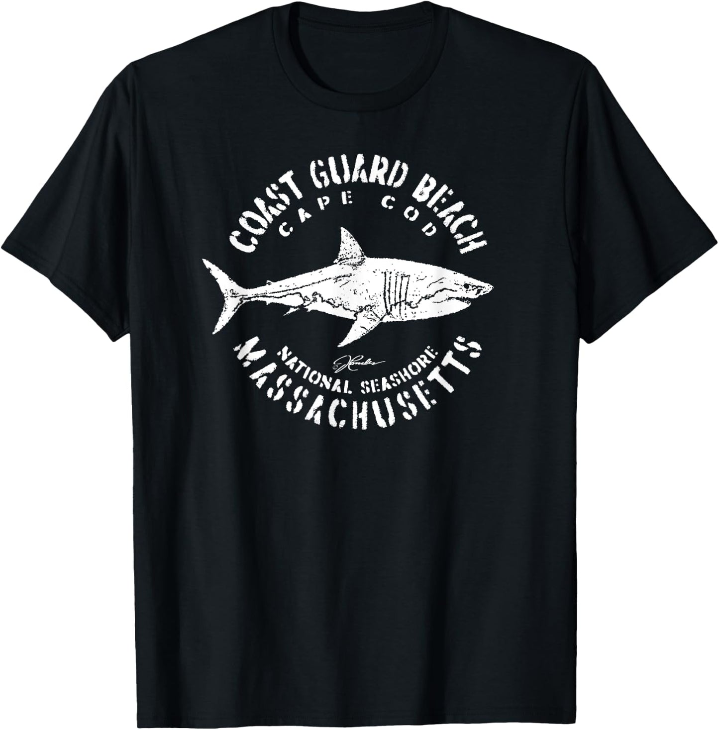 JCombs: Coast Guard Beach, Cape Cod, Massachusetts T-Shirt - T-Shirt | Black