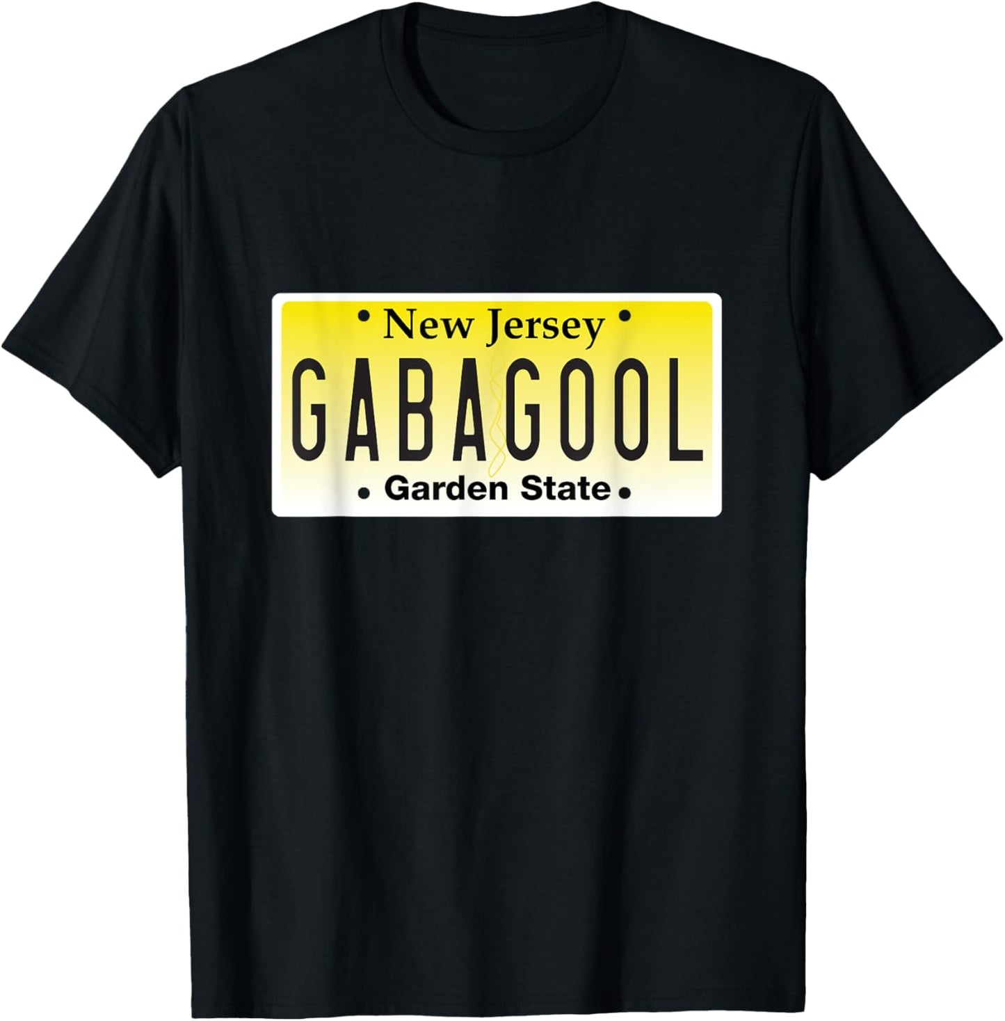 Funny Gabagool Italian American NJ New Jersey Guido T-Shirt - T-Shirt | Black