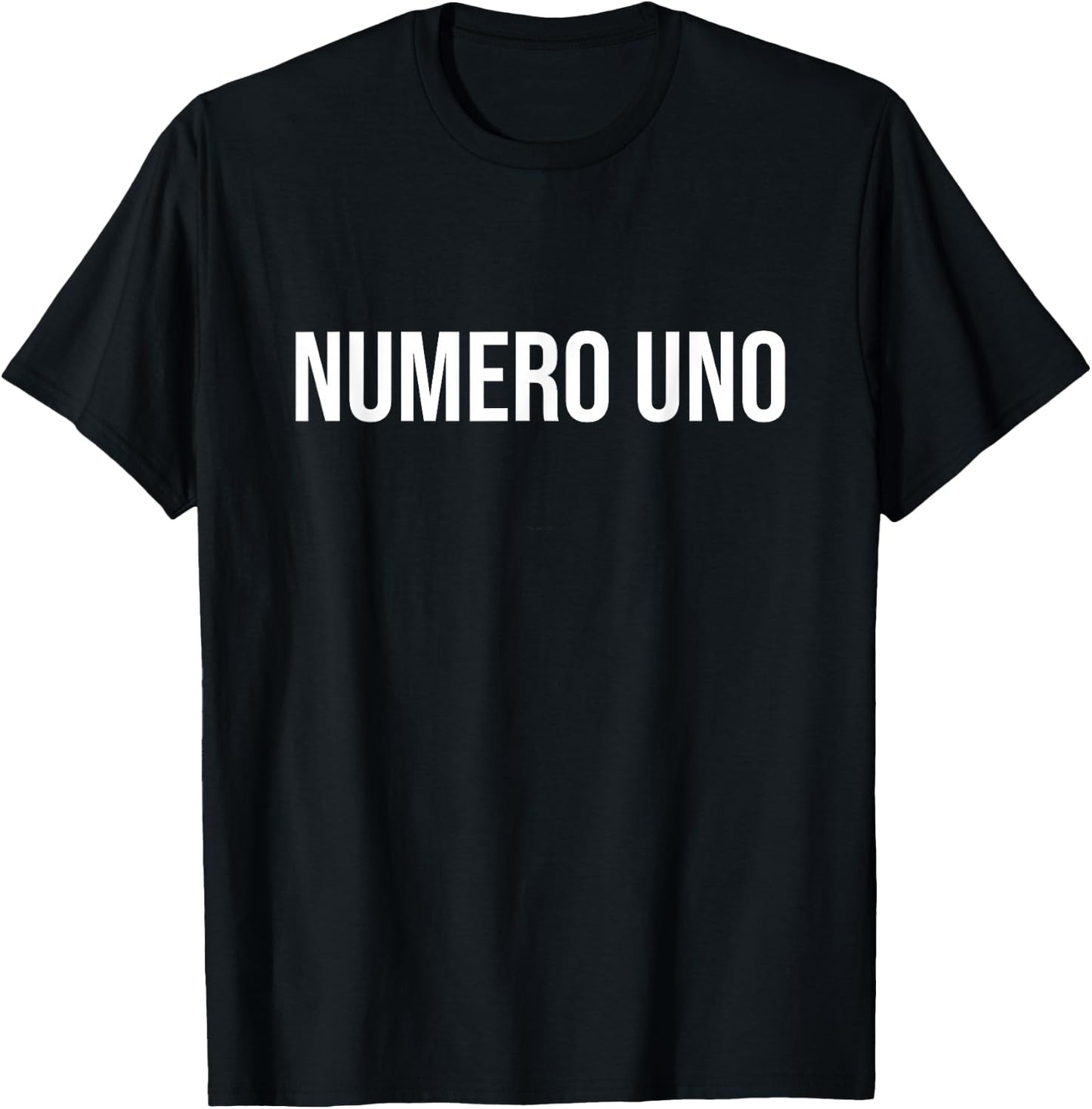 Numero Uno T-Shirt - T-Shirt | Black