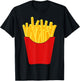 French Fries French Fry Costume Shirt T-Shirt - T-Shirt | Black