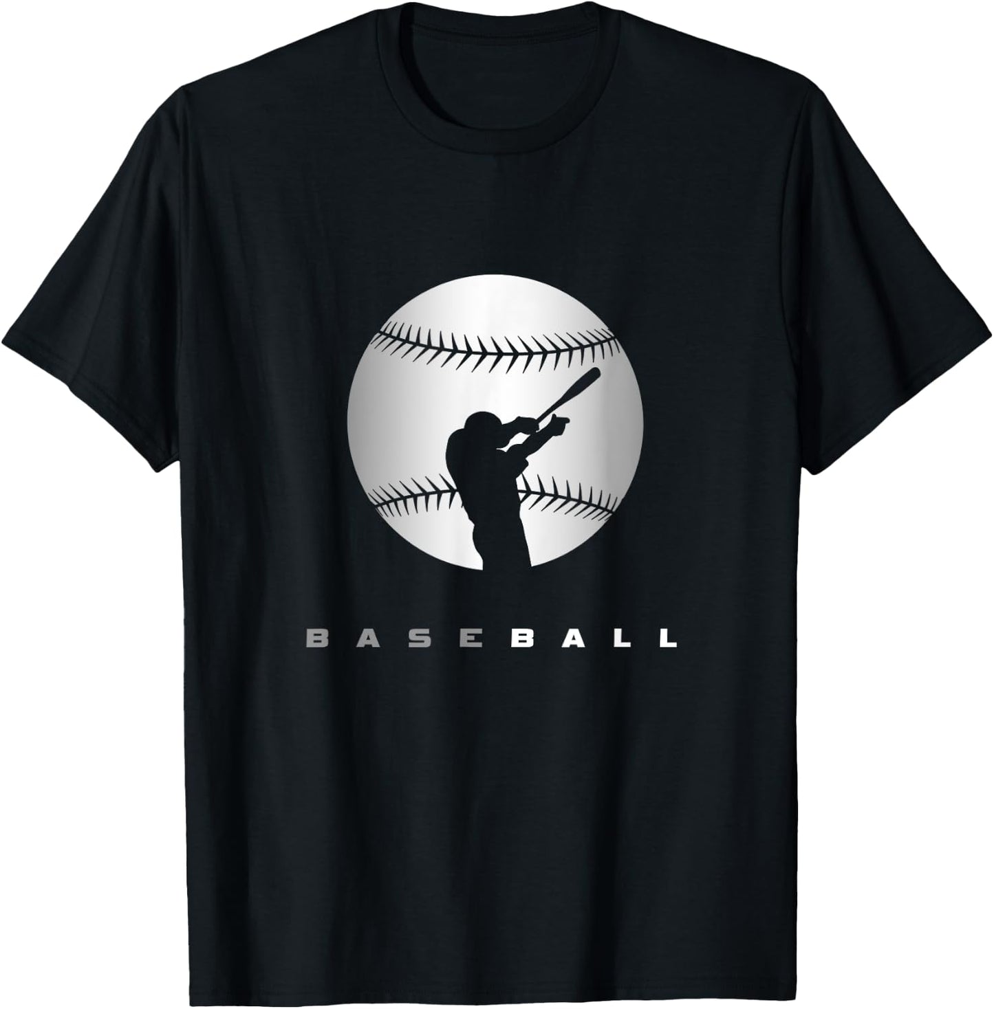 Baseball Apparel - Baseball T-Shirt - T-Shirt | Black