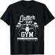 Latter-Day Gym Missionary LDS Church Funny Mormon T-Shirt - T-Shirt | Black