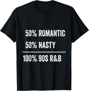 R&B Artist Girls Vintage 90 s r and b Graphic T-Shirt - T-Shirt | Black