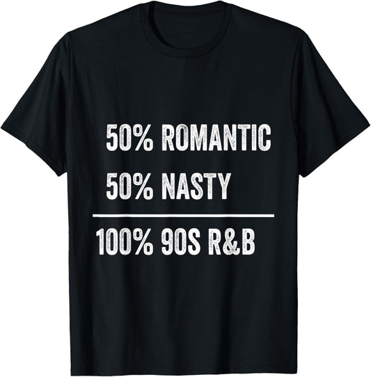 R&B Artist Girls Vintage 90 s r and b Graphic T-Shirt - T-Shirt | Black