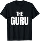 Slogans and Tokens The Guru Black -Adults -Kids Classic Fit Cotton 100% Short Sleeve Small T-Shirt - T-Shirt | Black