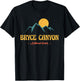 US Adventure Vintage Bryce Canyon National Park Souvenirs T-Shirt - T-Shirt | Black