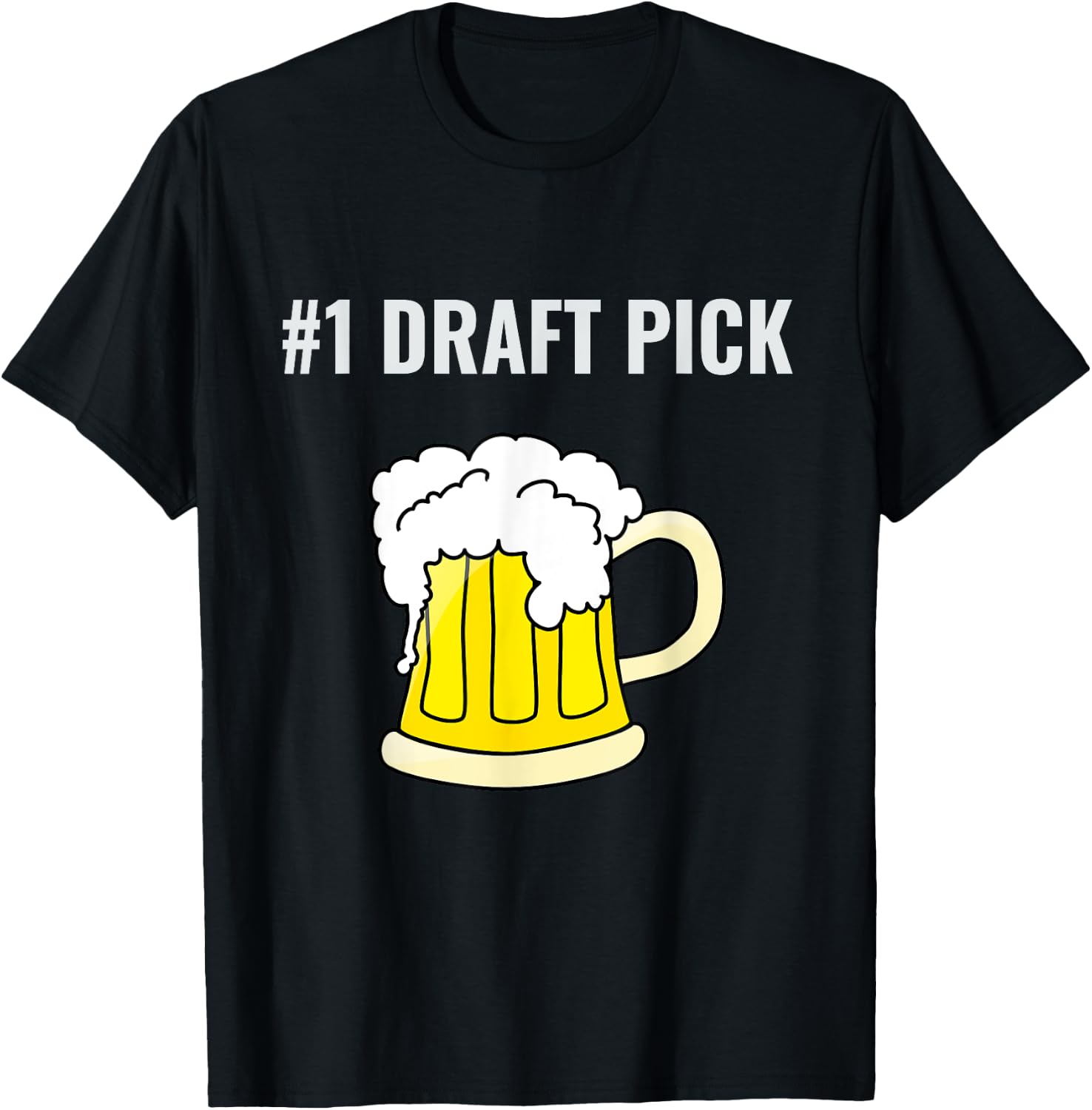 #1 Draft Pick T-Shirt - T-Shirt | Black