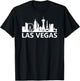 Las Vegas Skyline - Nevada - Classic T-Shirt - T-Shirt | Black