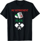 My Retirement Plan Mahjong and Pickleball-Chinese Tiles T-Shirt - T-Shirt | Black