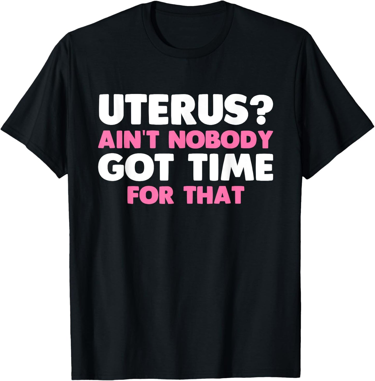 Funny Uterus Girls Hysterectomy Surgery Removal T-Shirt - T-Shirt | Black