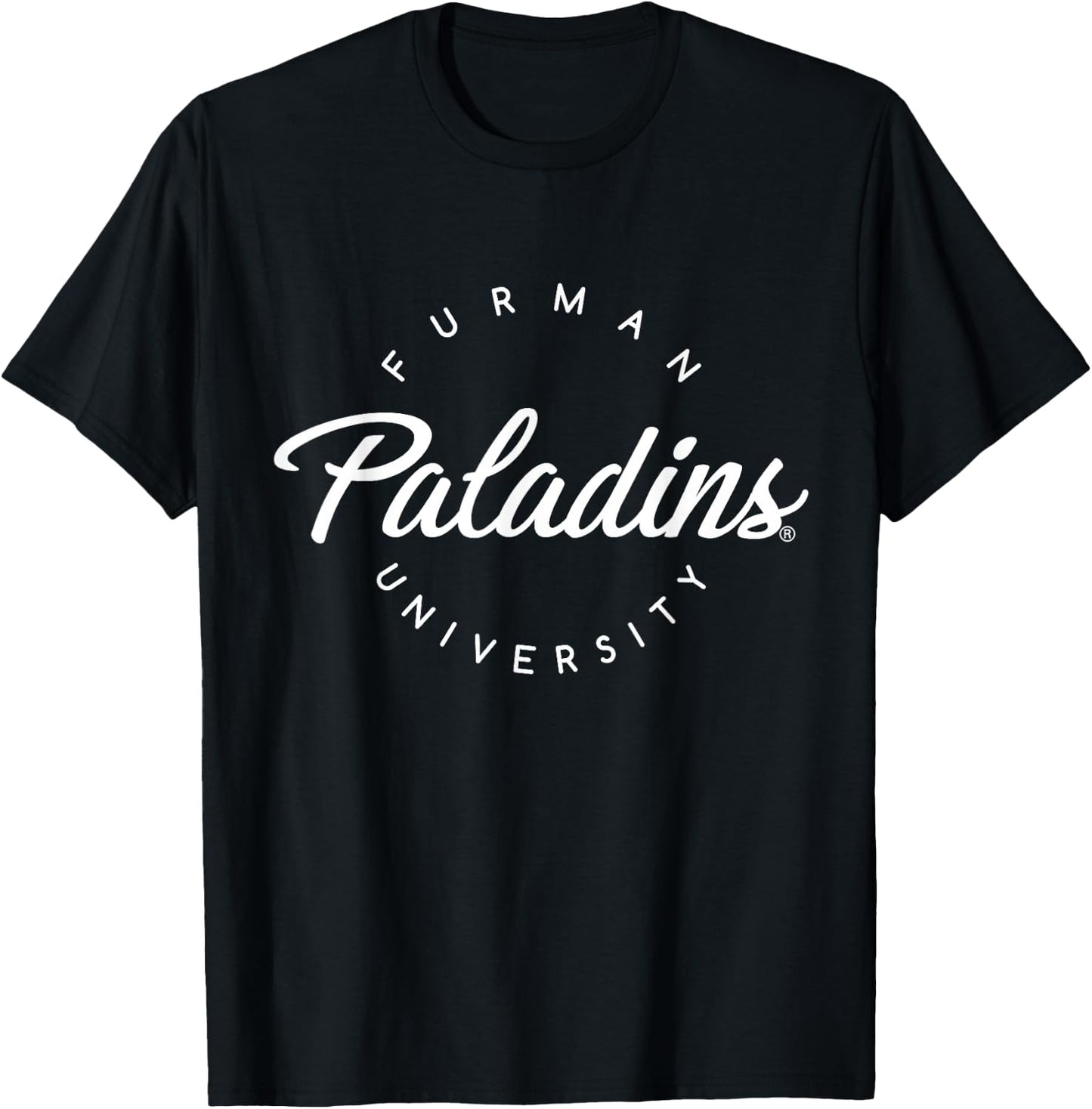 Furman Paladins | Official NCAA University Merch | RYLFUR04 T-Shirt - T-Shirt | Black