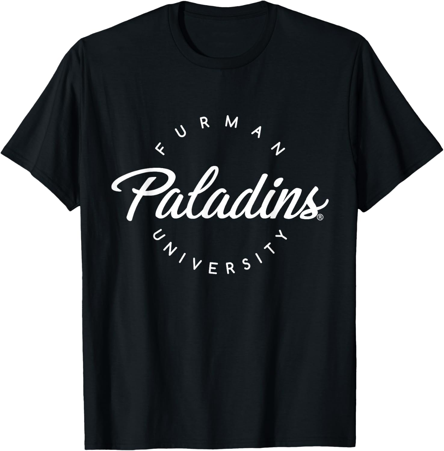 Furman Paladins | Official NCAA University Merch | RYLFUR04 T-Shirt - T-Shirt | Black