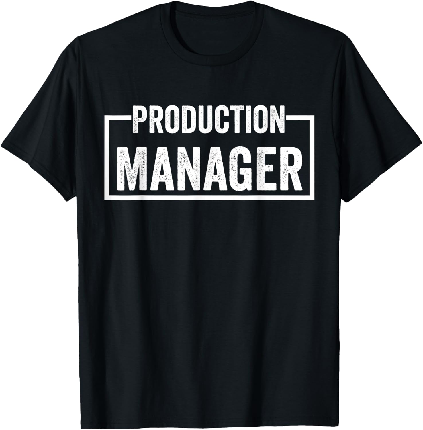 Production Manager T-Shirt - T-Shirt | Black