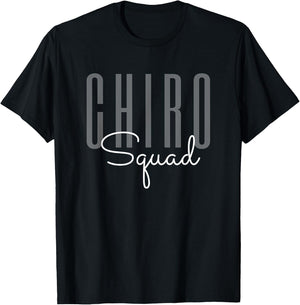Chiro Squad Chiropractor Doctor T-Shirt - T-Shirt | Black