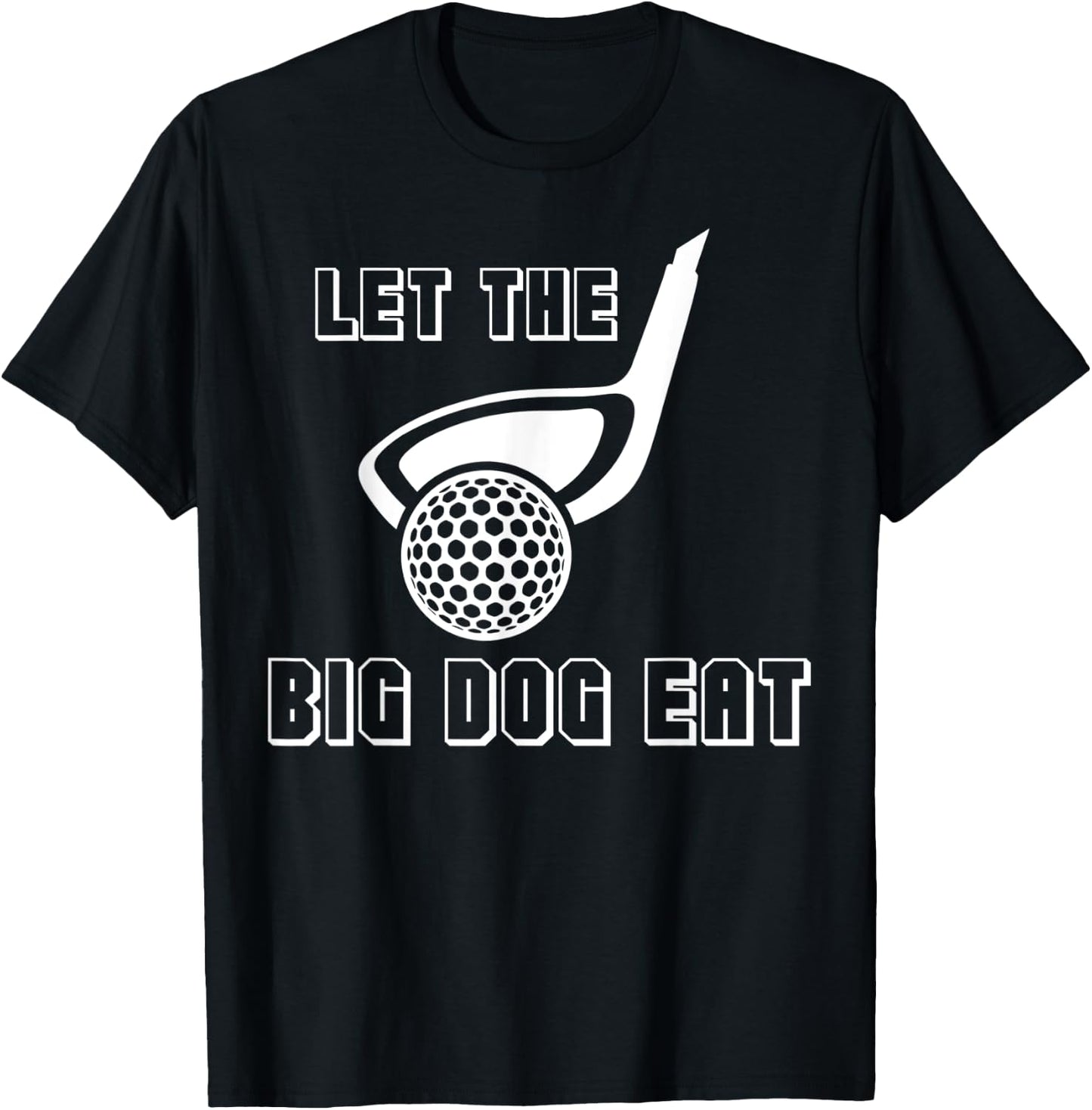 Funny Golfer Birthday Golf Father Day Mother Golf Ball Club T-Shirt - T-Shirt | Black