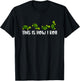 Sea Turtle Lover This Is How I Roll Turtles Cute Inspiration T-Shirt - T-Shirt | Black