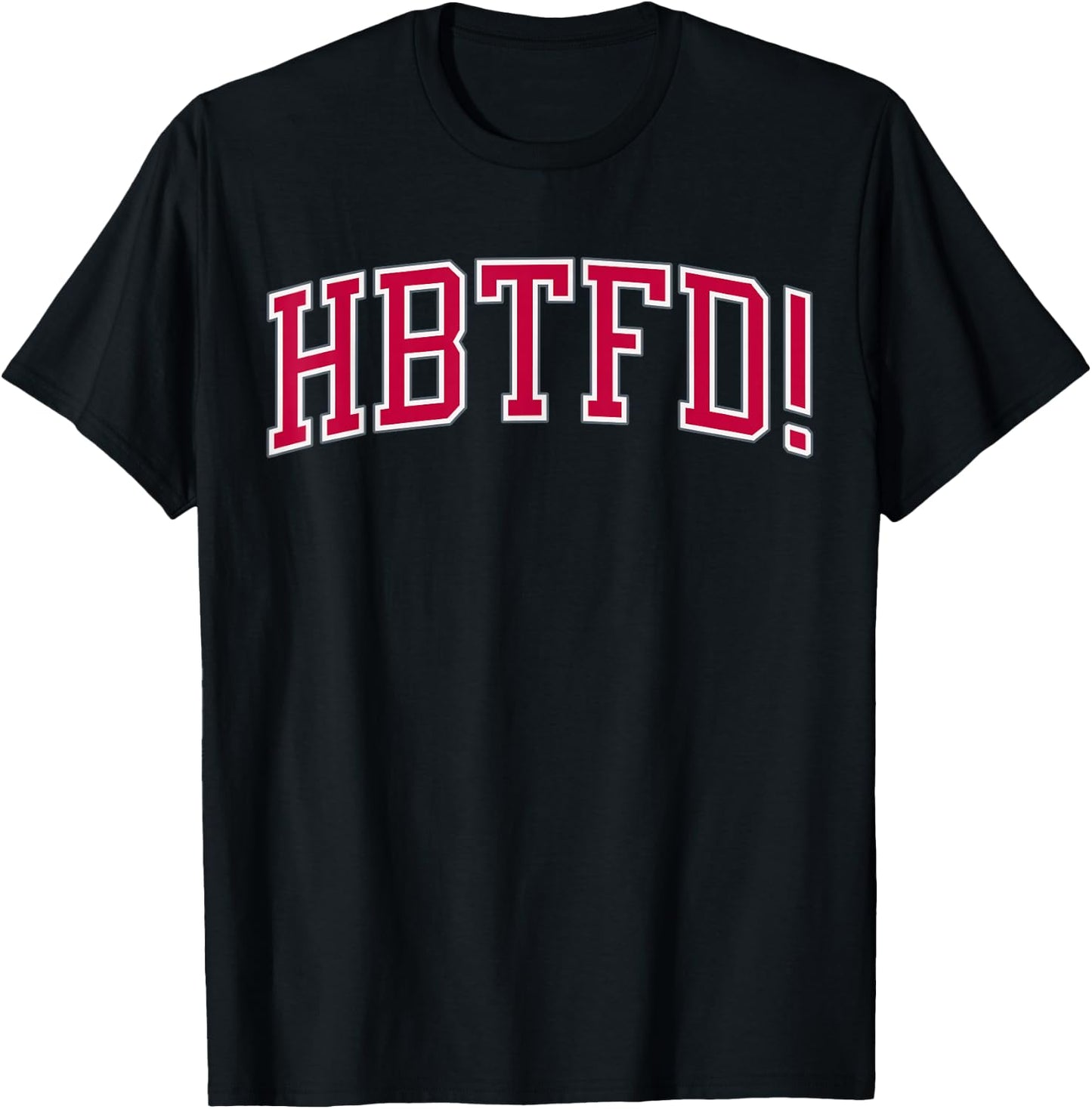 Football, USA HBTFD! Football - Men's Adults Black Short Sleeve Modern Football - Small T-Shirt - T-Shirt | Black