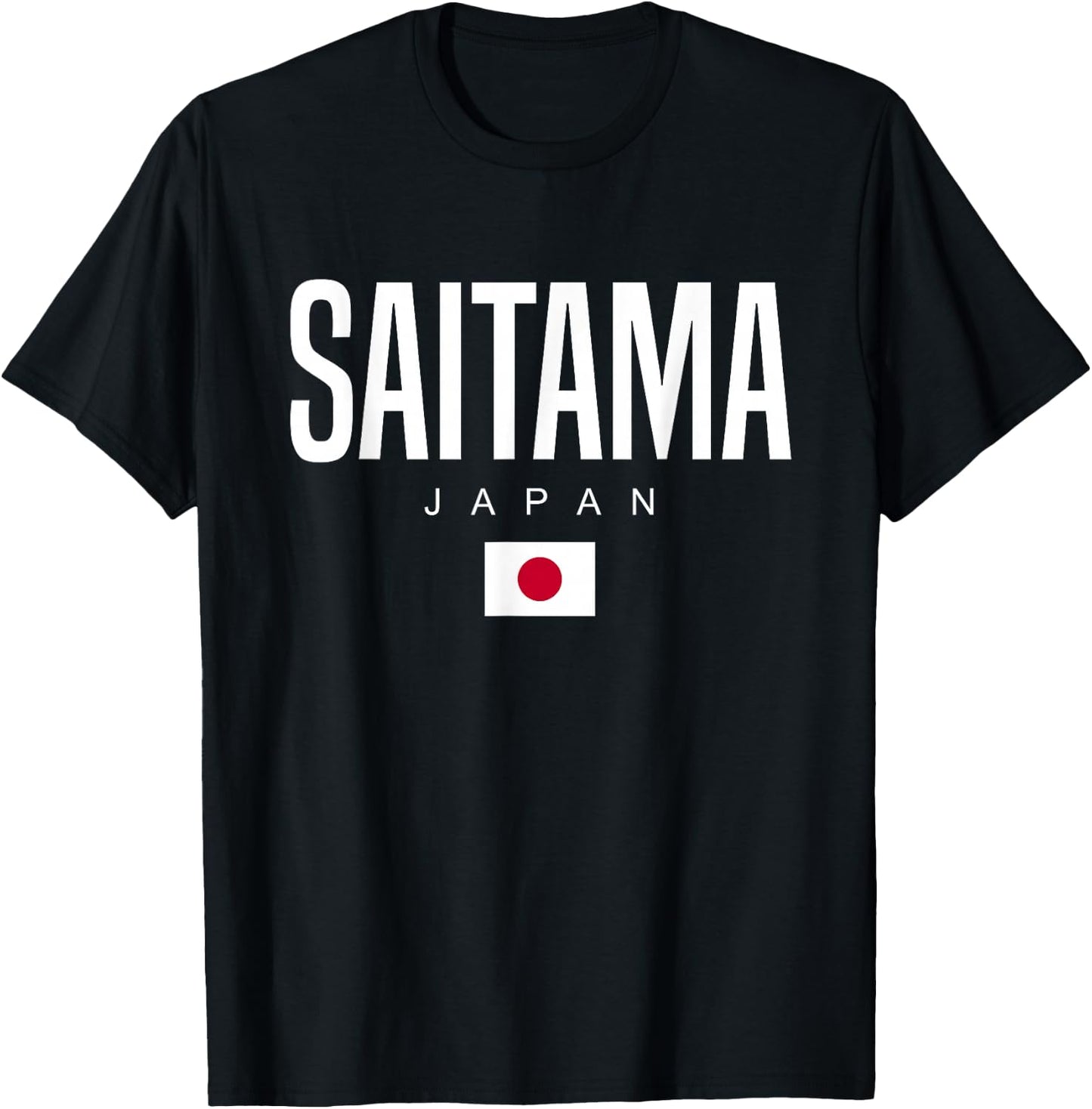 Saitama Japan T-Shirt - T-Shirt | Black