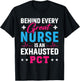 Patient Care Technician Badge Patient Care Appreciation PCT T-Shirt - T-Shirt | Black