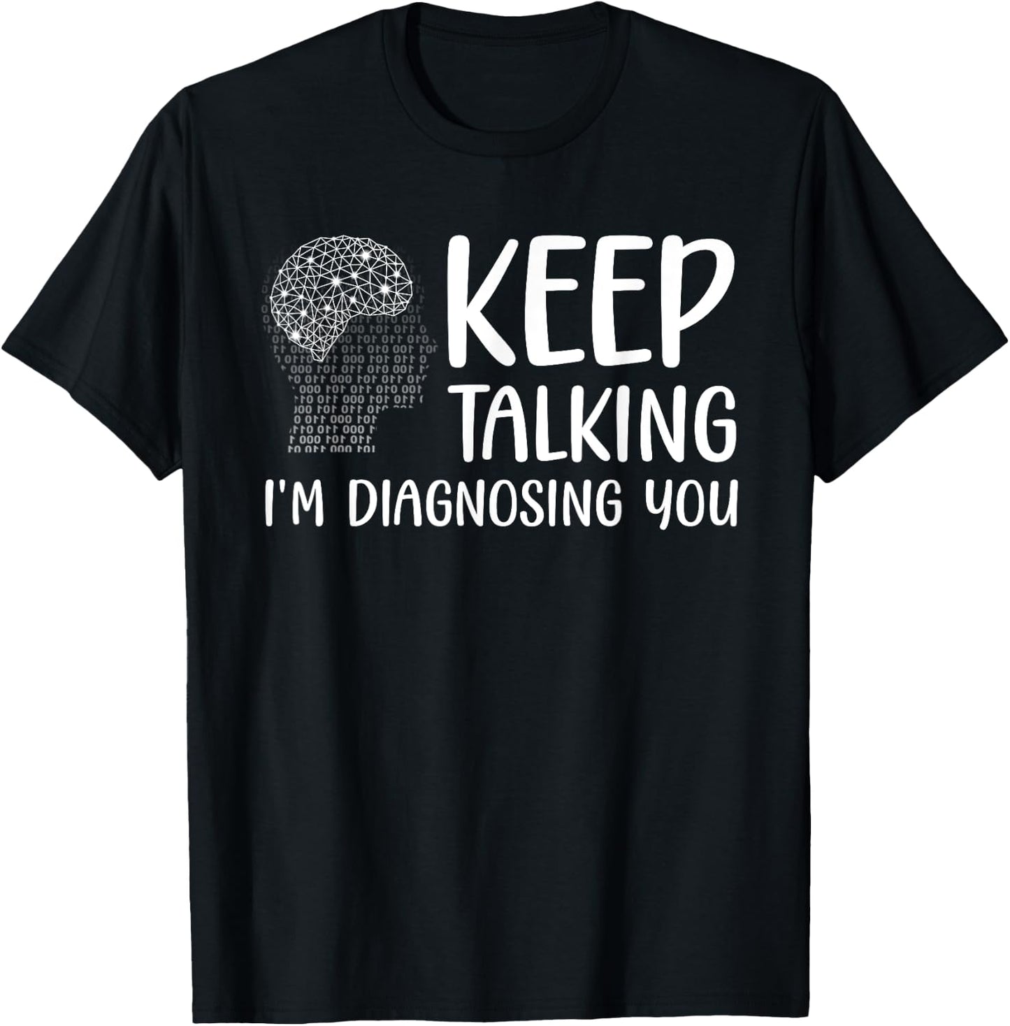 Funny Psychologist Art Women Psychology Graduation T-Shirt - T-Shirt | Black