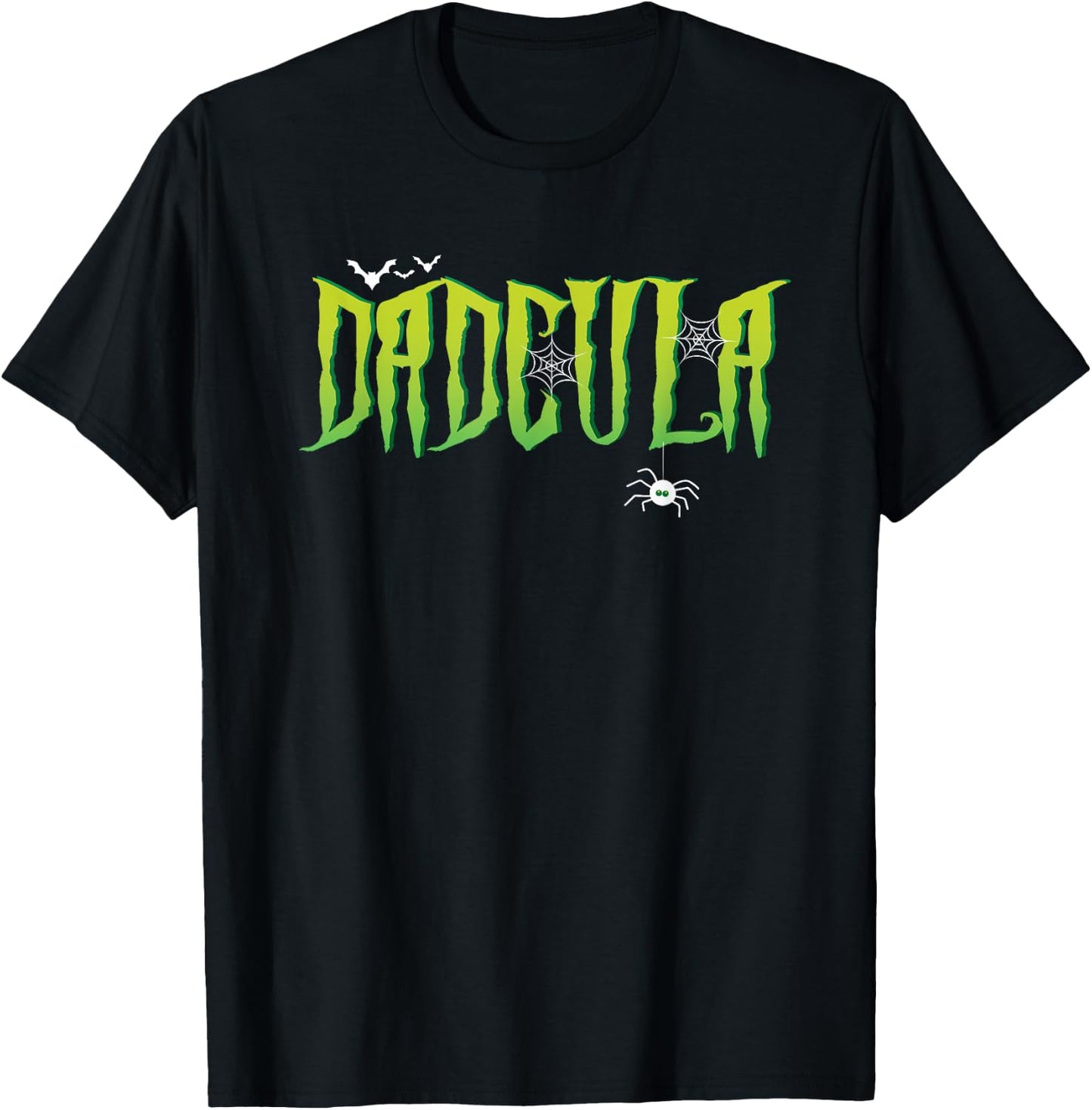 Funny Dadcula Halloween Dad Couples Matching Costume T-Shirt - T-Shirt | Black