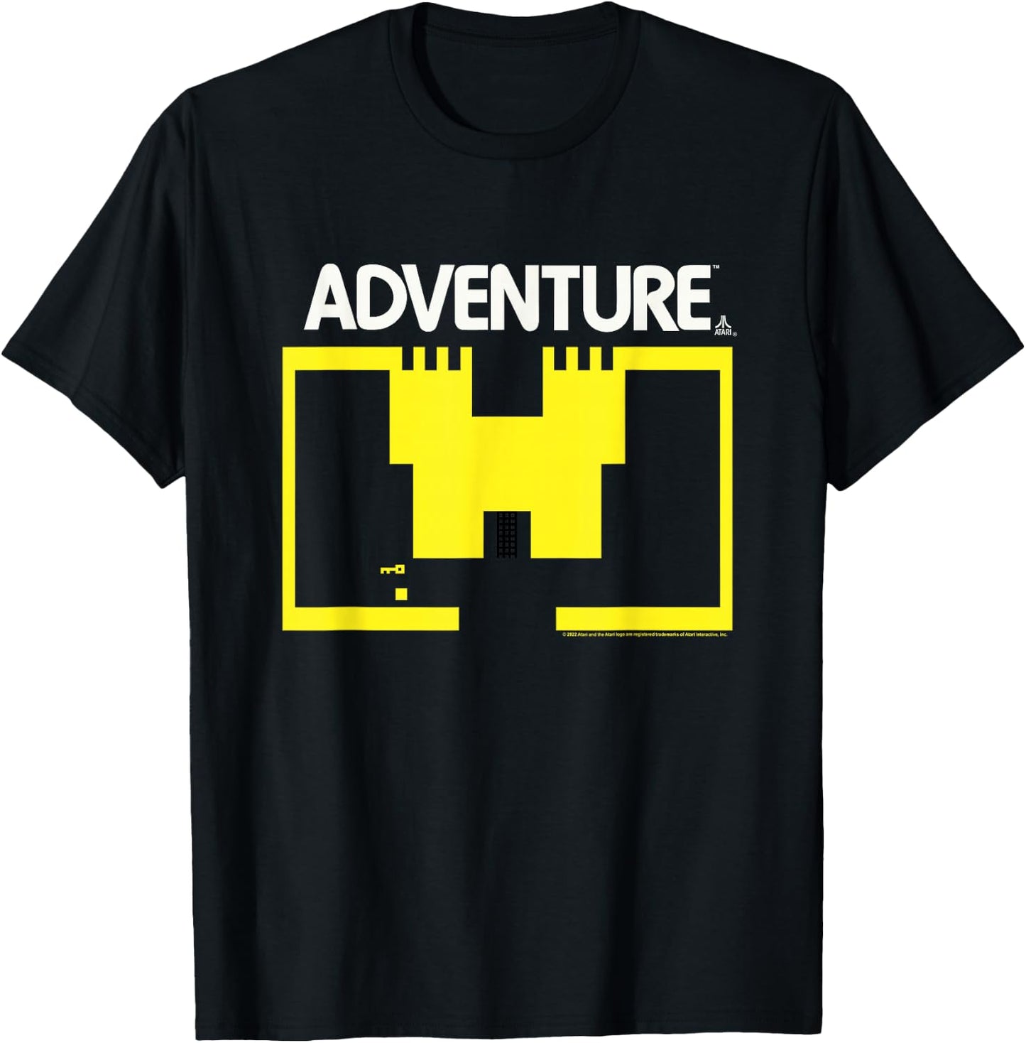 Atari Adventure Screen Art T-Shirt - T-Shirt | Black