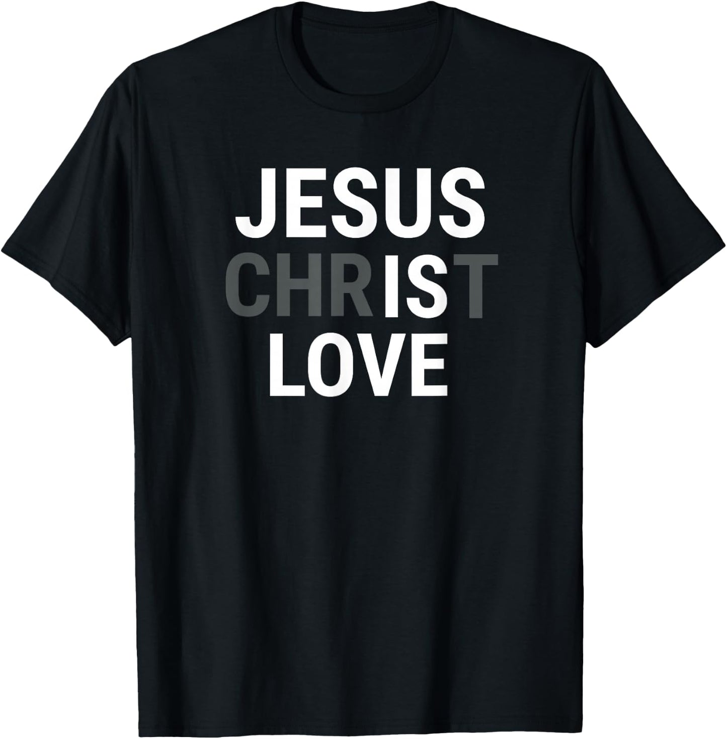 Jesus Christ Love T-Shirt - T-Shirt | Black
