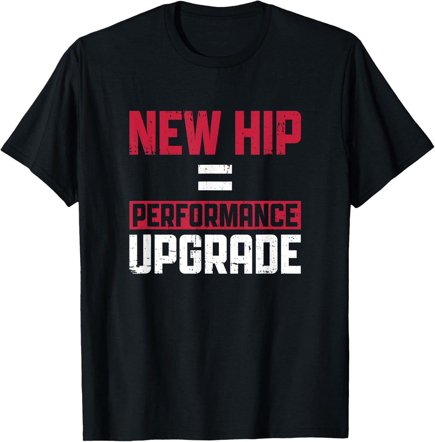 Bionic Aftermarket Design For A Hip Replacement Surgery T-Shirt - T-Shirt | Black
