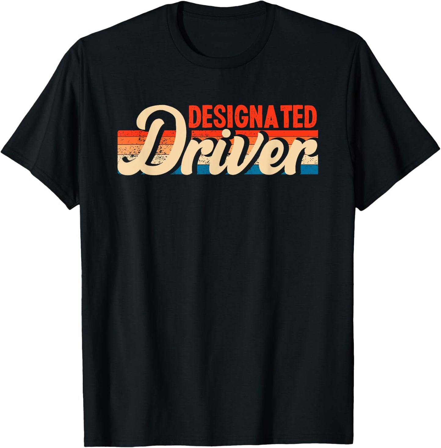 Funny Designated Driver | Humor Party Alcohol T-Shirt - T-Shirt | Black