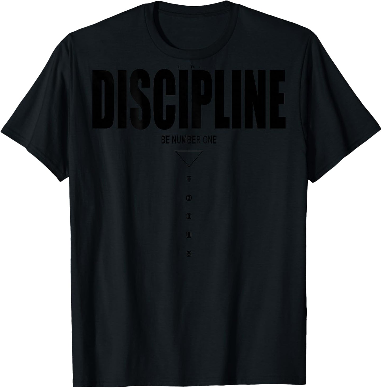 Fitness Quote Y2K Gym Training Back Print Yoga Sport Workout T-Shirt - T-Shirt | Black
